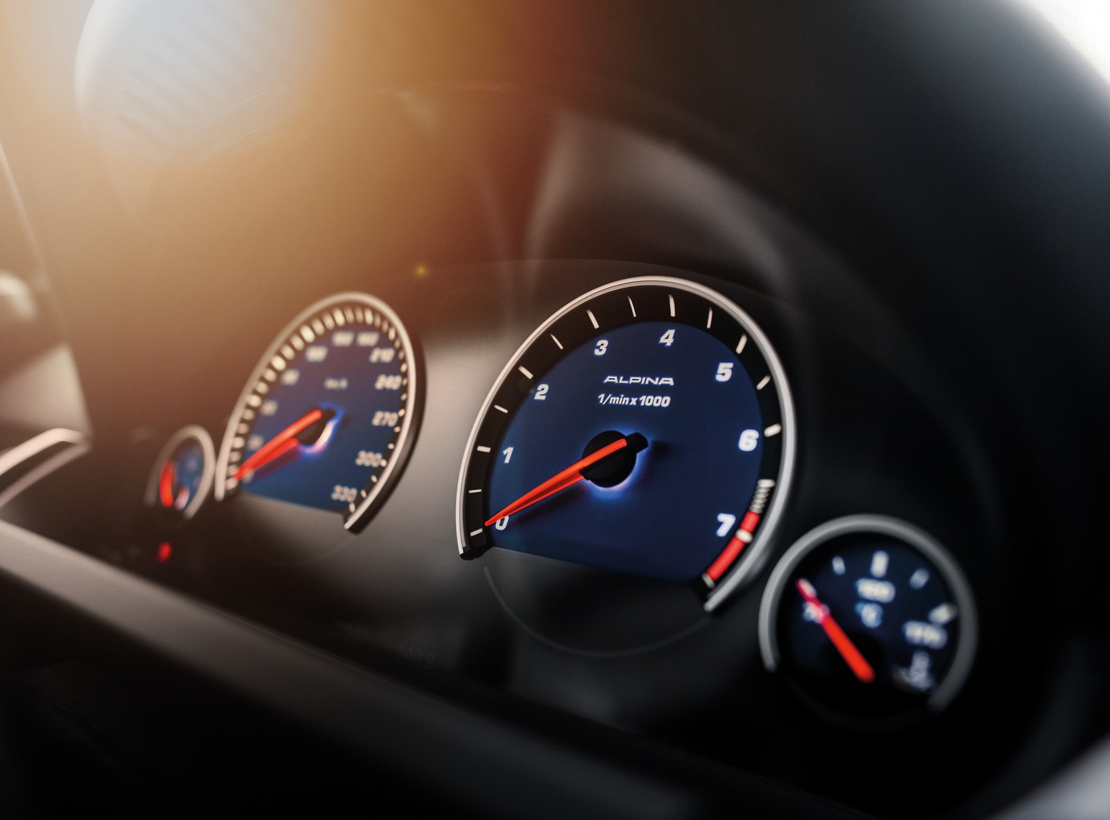 2015 ALPINA B6 Gran Coupe Instrument Cluster Wallpapers (10)