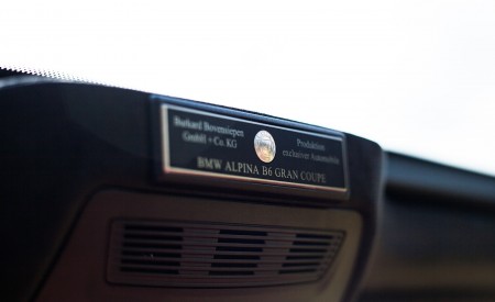 2016 ALPINA B6 xDrive Gran Coupe LCI Interior Detail Wallpapers 450x275 (41)