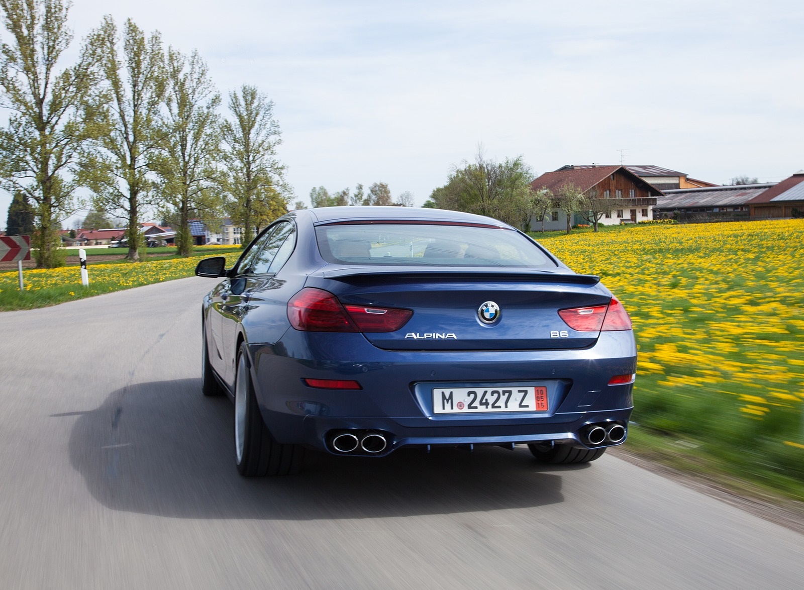 2016 ALPINA B6 xDrive Gran Coupe LCI Rear Wallpapers (5)