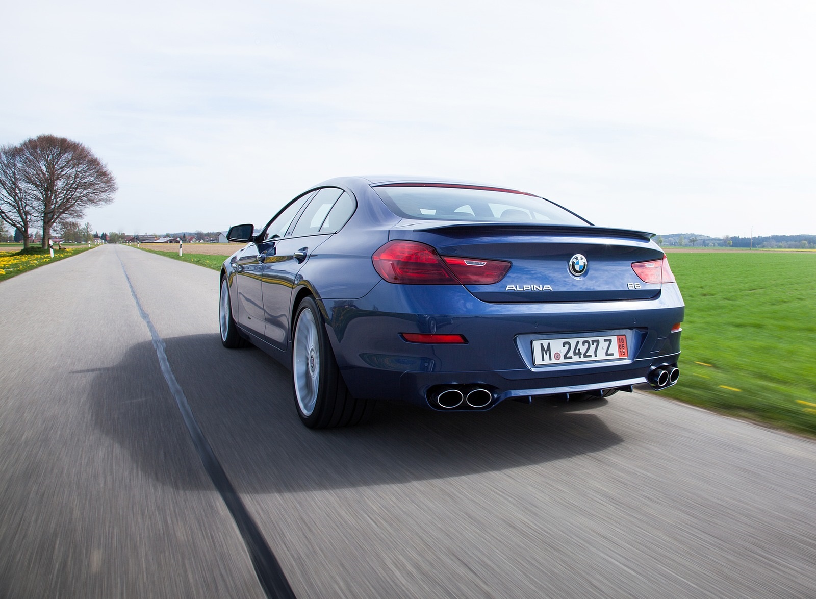 2016 ALPINA B6 xDrive Gran Coupe LCI Rear Wallpapers #6 of 45