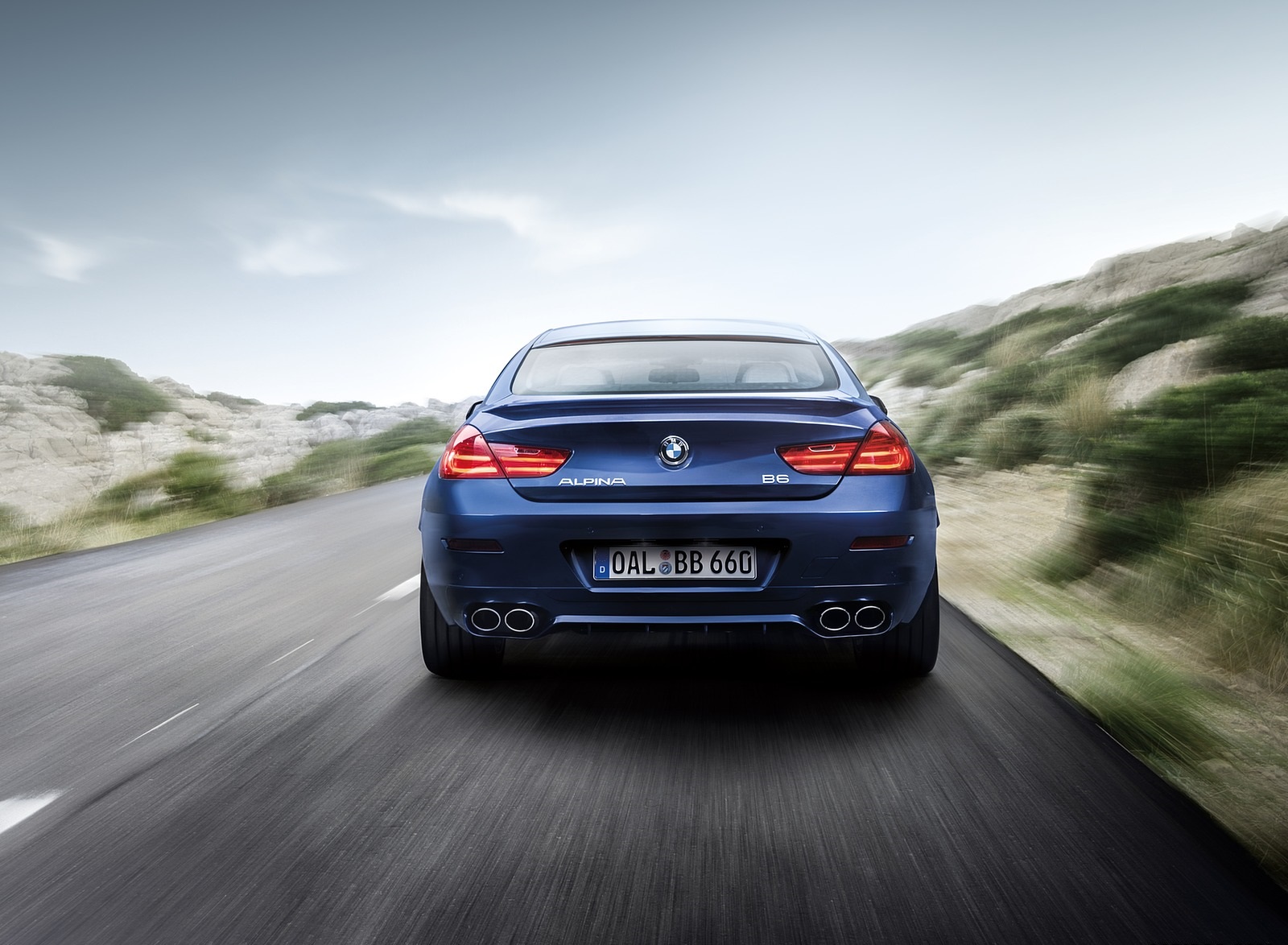 2016 ALPINA B6 xDrive Gran Coupe LCI Rear Wallpapers #8 of 45