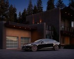 2015 Tesla Model S P85D Black Side Wallpapers 150x120 (17)