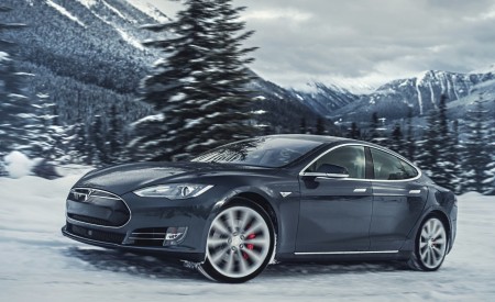 2015 Tesla Model S P85D Front Wallpapers 450x275 (4)