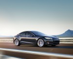 2015 Tesla Model S P85D Grey Front Three-Quarter Wallpapers 150x120 (11)