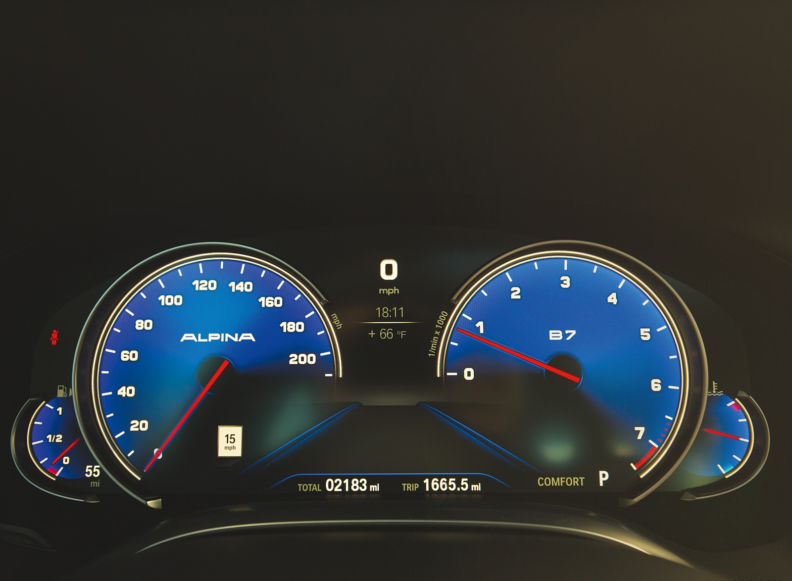 2017 ALPINA B7 xDrive Instrument Cluster Wallpapers  #74 of 74