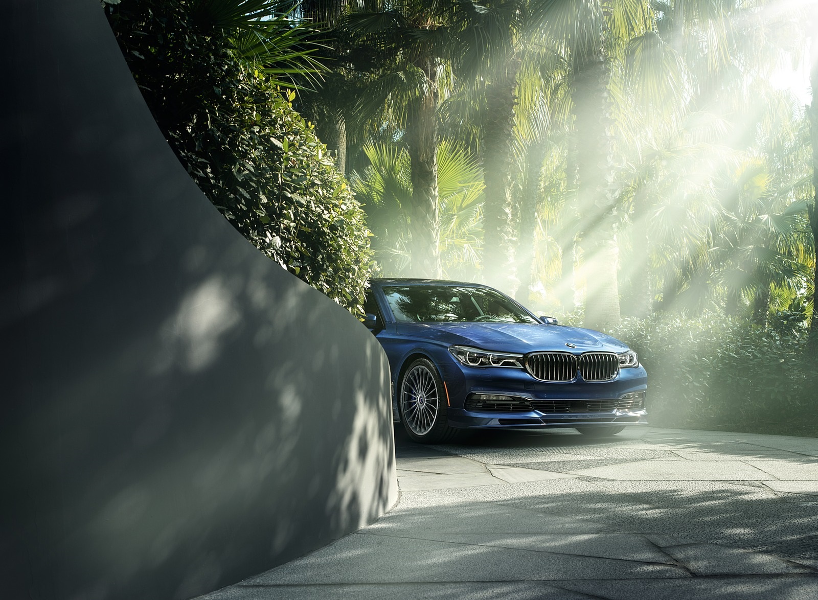 2017 ALPINA B7 xDrive Blue Front Wallpapers #16 of 74