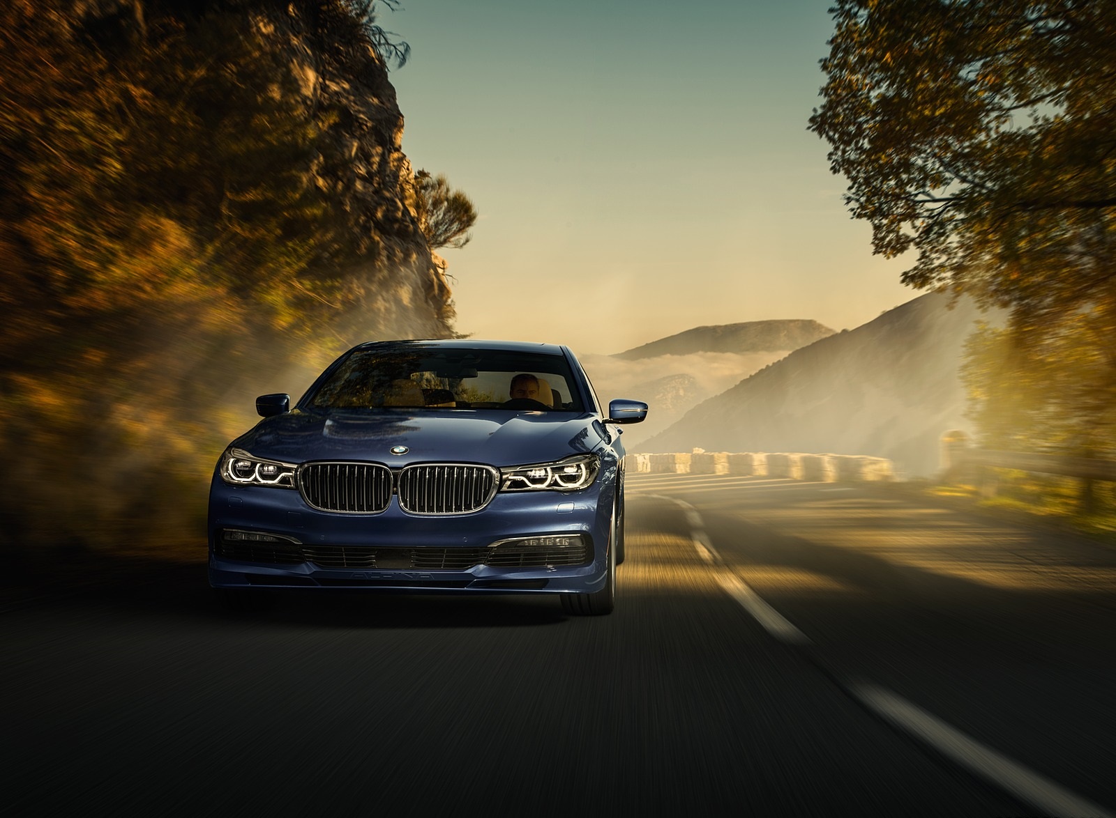 2017 ALPINA B7 xDrive Blue Front Wallpapers  (4)