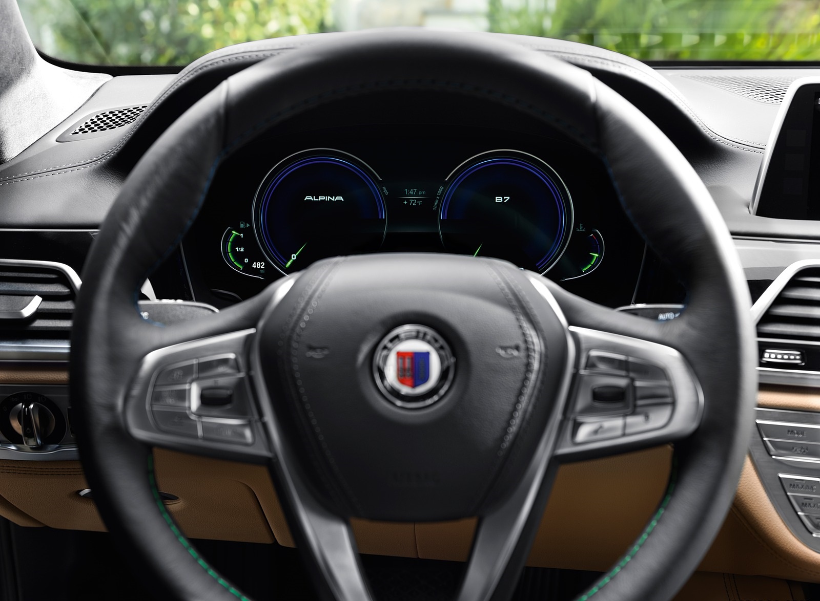 2017 ALPINA B7 xDrive Interior Steering Wheel Wallpapers  #25 of 74