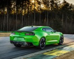 2017 Chevrolet Camaro 1LE Performance Package Green Rear Wallpapers 150x120