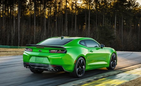 2017 Chevrolet Camaro 1LE Performance Package Green Rear Wallpapers 450x275 (2)