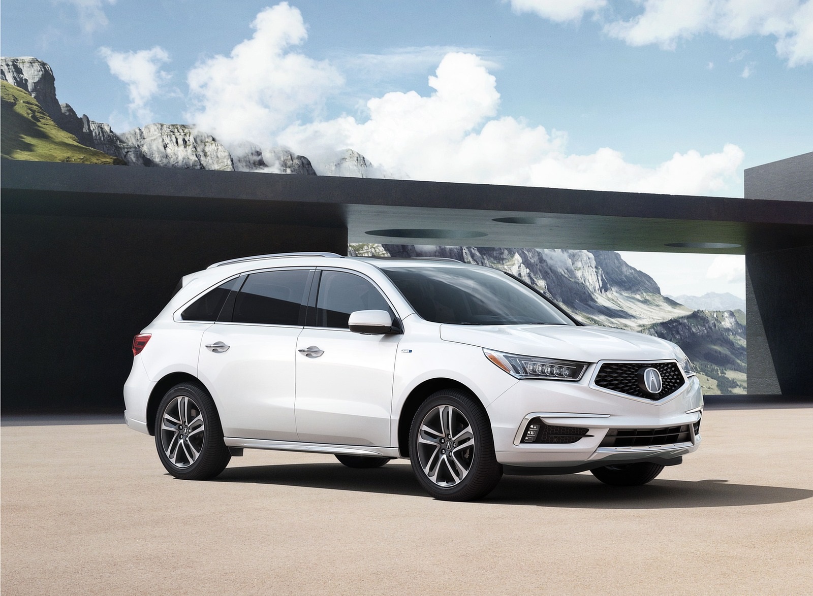 2017 Acura MDX Front Wallpapers (1)