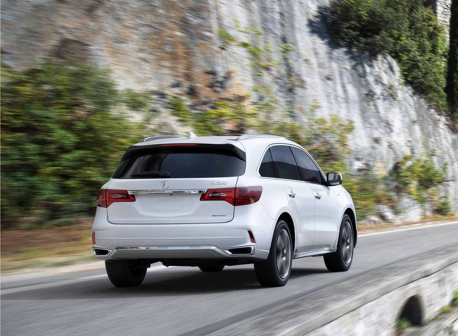 2017 Acura MDX Rear Wallpapers #3 of 6