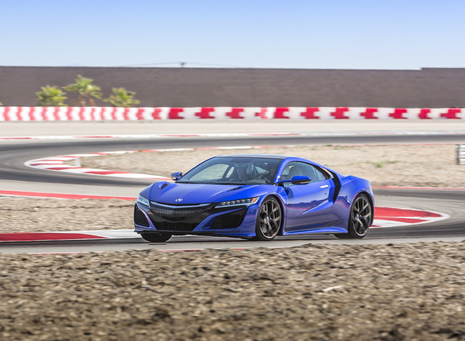 2017 Acura NSX Blue Front Wallpapers #97 of 146
