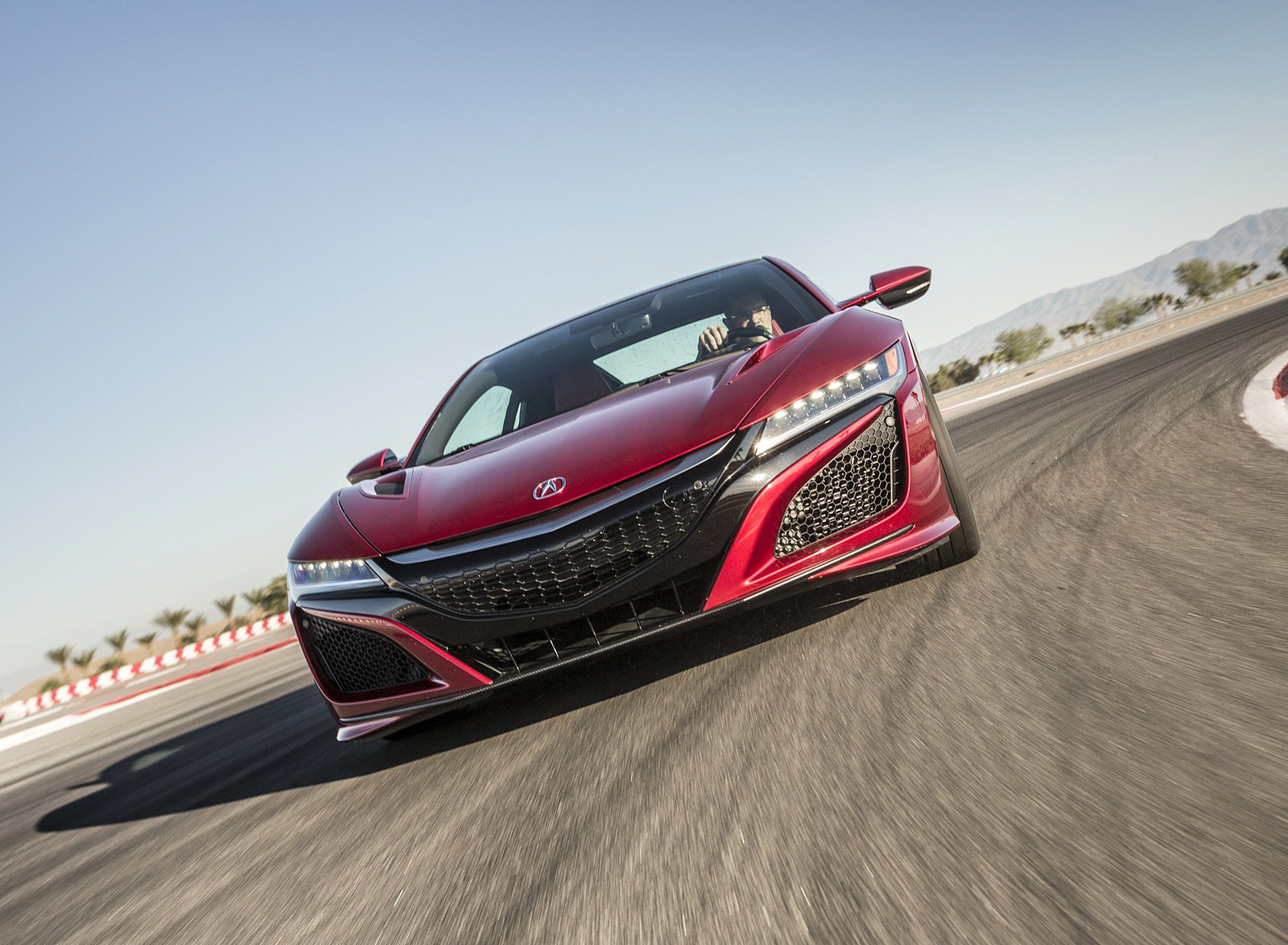 2017 Acura NSX Red Front Wallpapers  #72 of 146