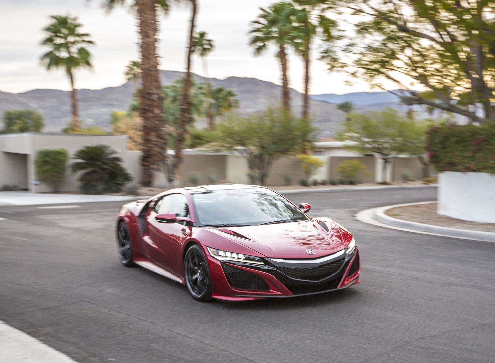 2017 Acura NSX Red Front Wallpapers #33 of 146