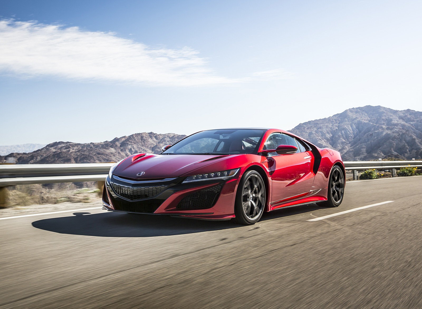 2017 Acura NSX Red Front Wallpapers #18 of 146