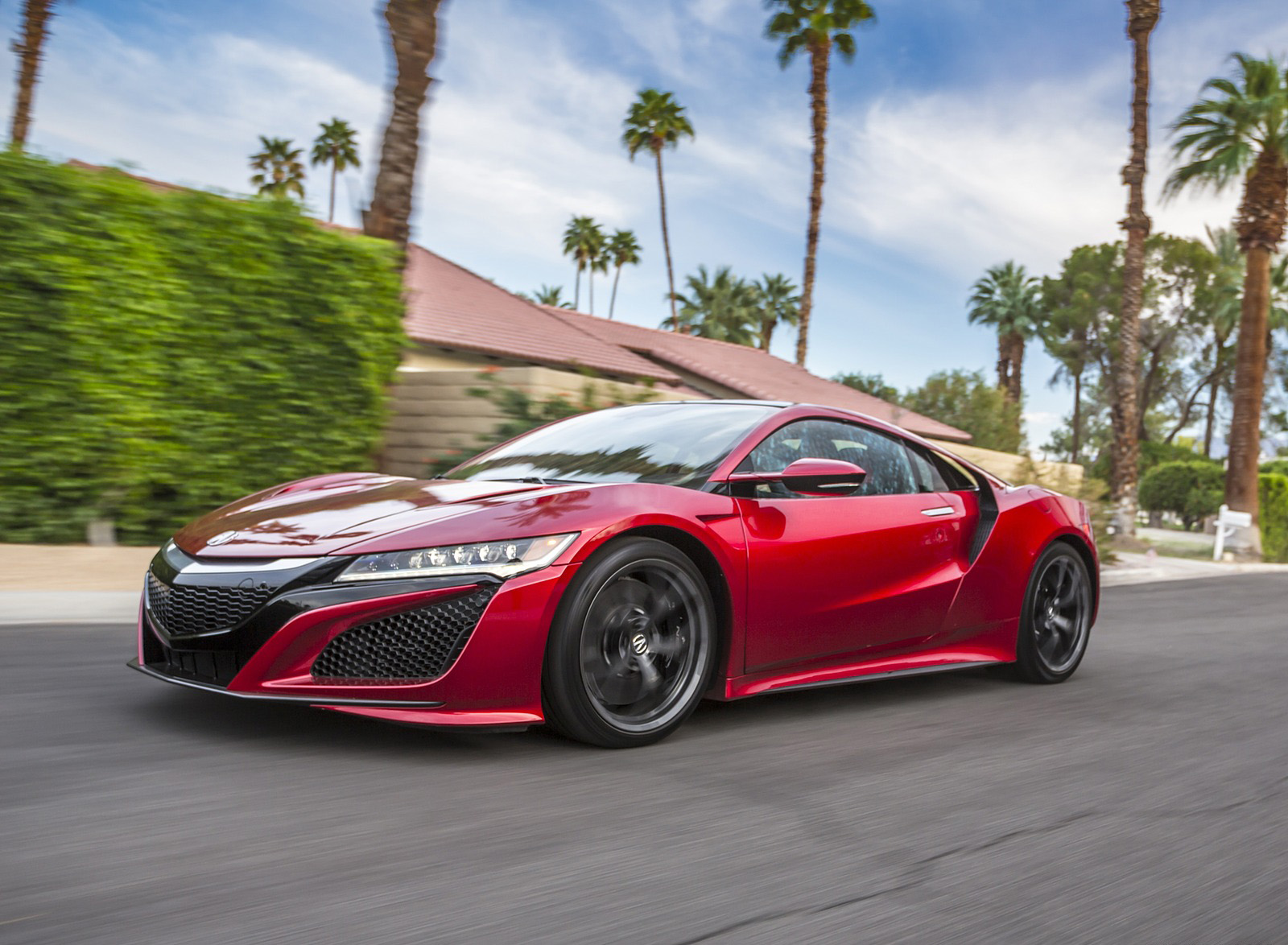 2017 Acura NSX Red Front Wallpapers #31 of 146