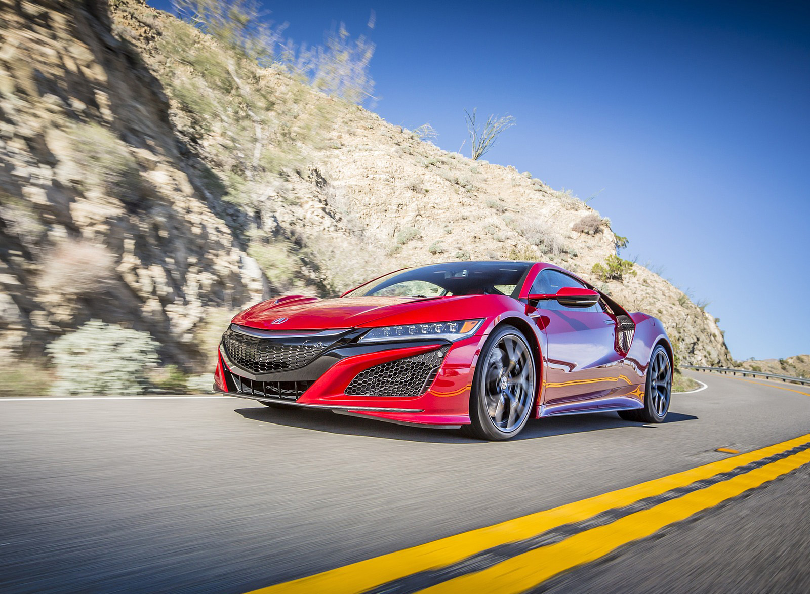 2017 Acura NSX Red Front Wallpapers  #19 of 146