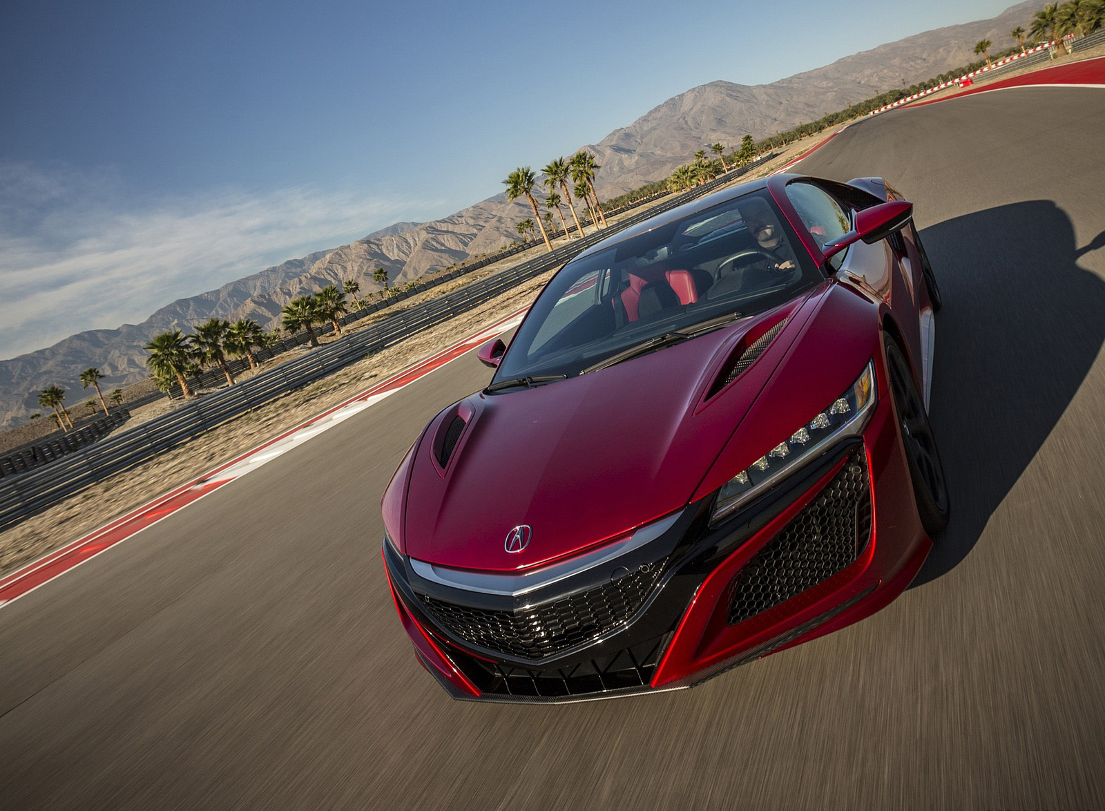 2017 Acura NSX Red Front Wallpapers #75 of 146