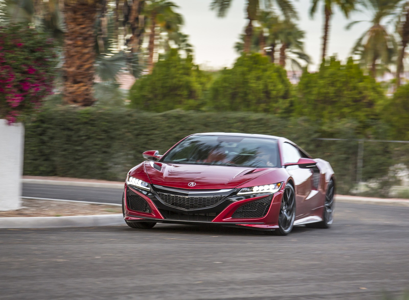 2017 Acura NSX Red Front Wallpapers  #34 of 146