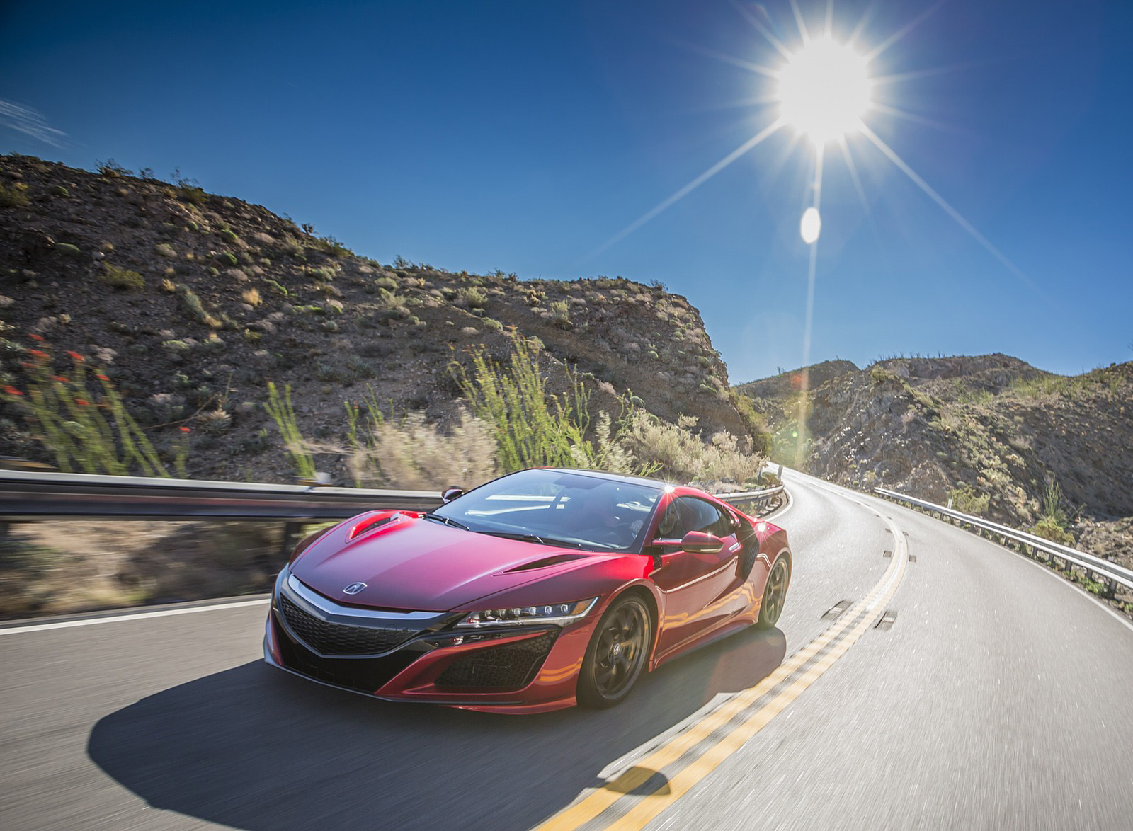 2017 Acura NSX Red Front Wallpapers #20 of 146