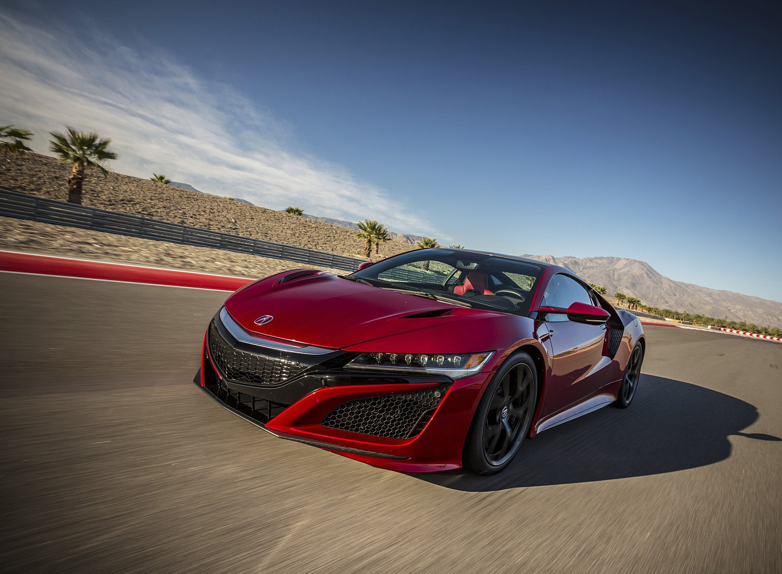 2017 Acura NSX Red Front Wallpapers #76 of 146