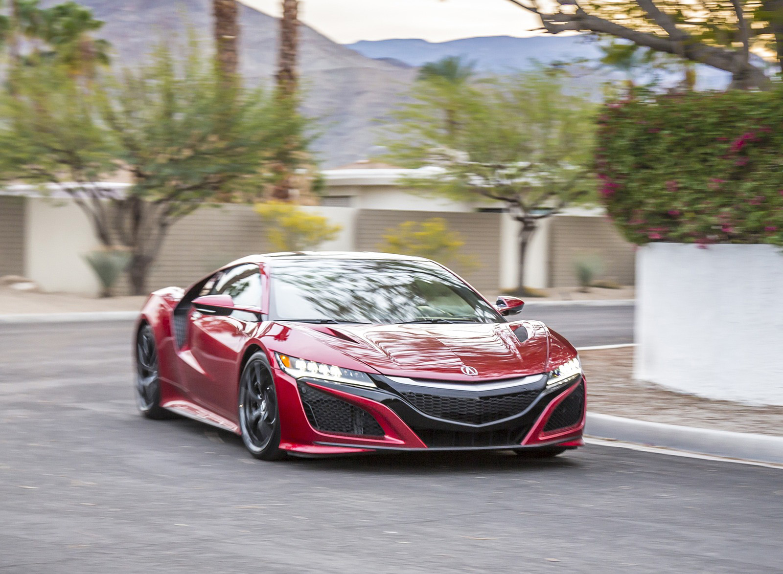 2017 Acura NSX Red Front Wallpapers #35 of 146