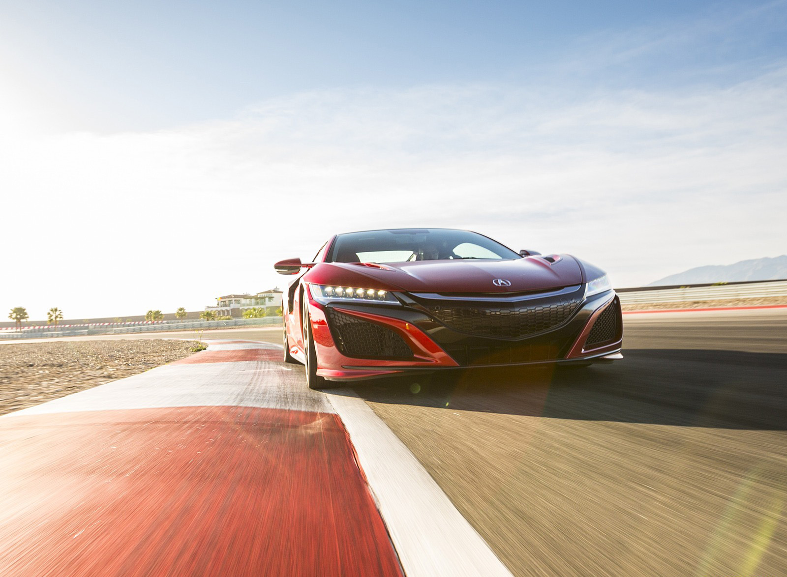 2017 Acura NSX Red Front Wallpapers #68 of 146