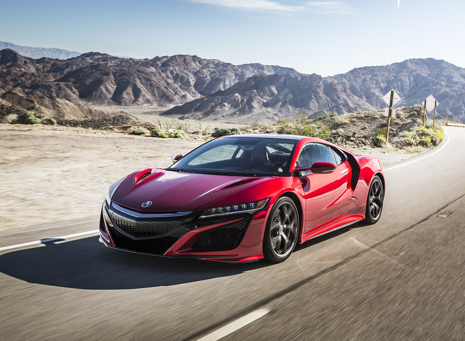 2017 Acura NSX Red Front Wallpapers #22 of 146