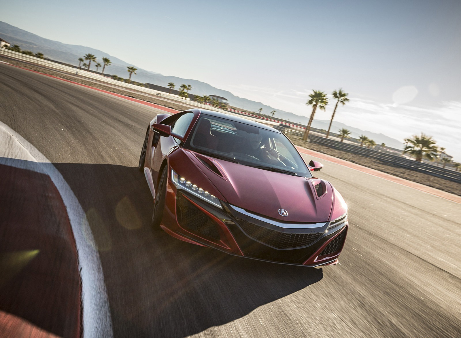 2017 Acura NSX Red Front Wallpapers #66 of 146