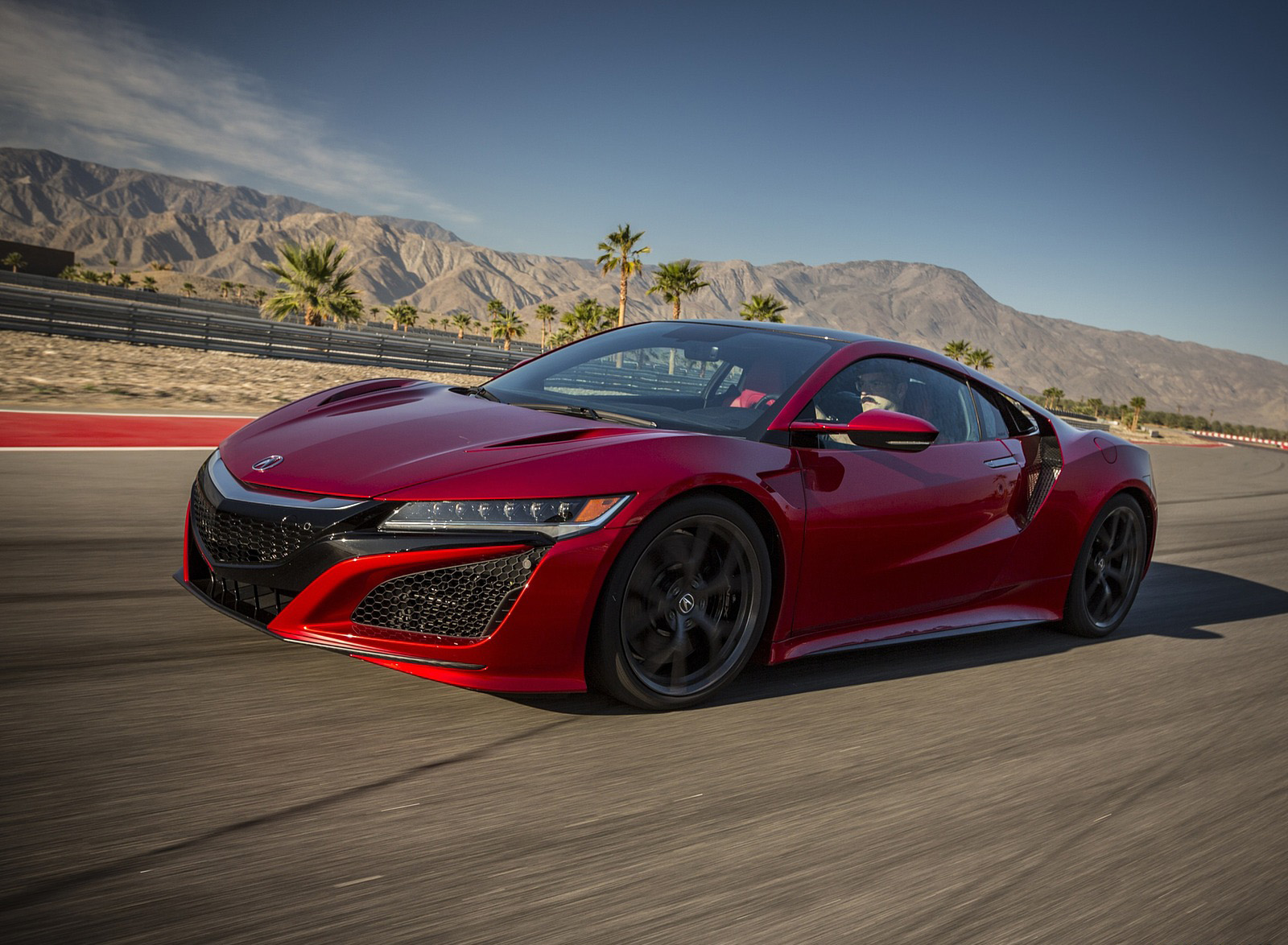 2017 Acura NSX Red Front Wallpapers #65 of 146
