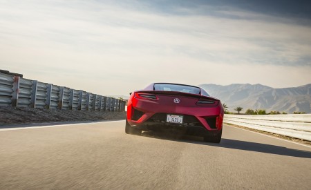 2017 Acura NSX Red Rear Wallpapers 450x275 (79)
