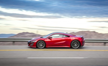 2017 Acura NSX Red Side Wallpapers 450x275 (26)