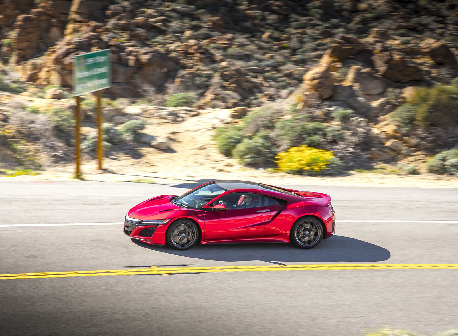 2017 Acura NSX Red Side Wallpapers  #27 of 146