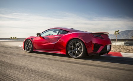 2017 Acura NSX Red Side Wallpapers 450x275 (83)