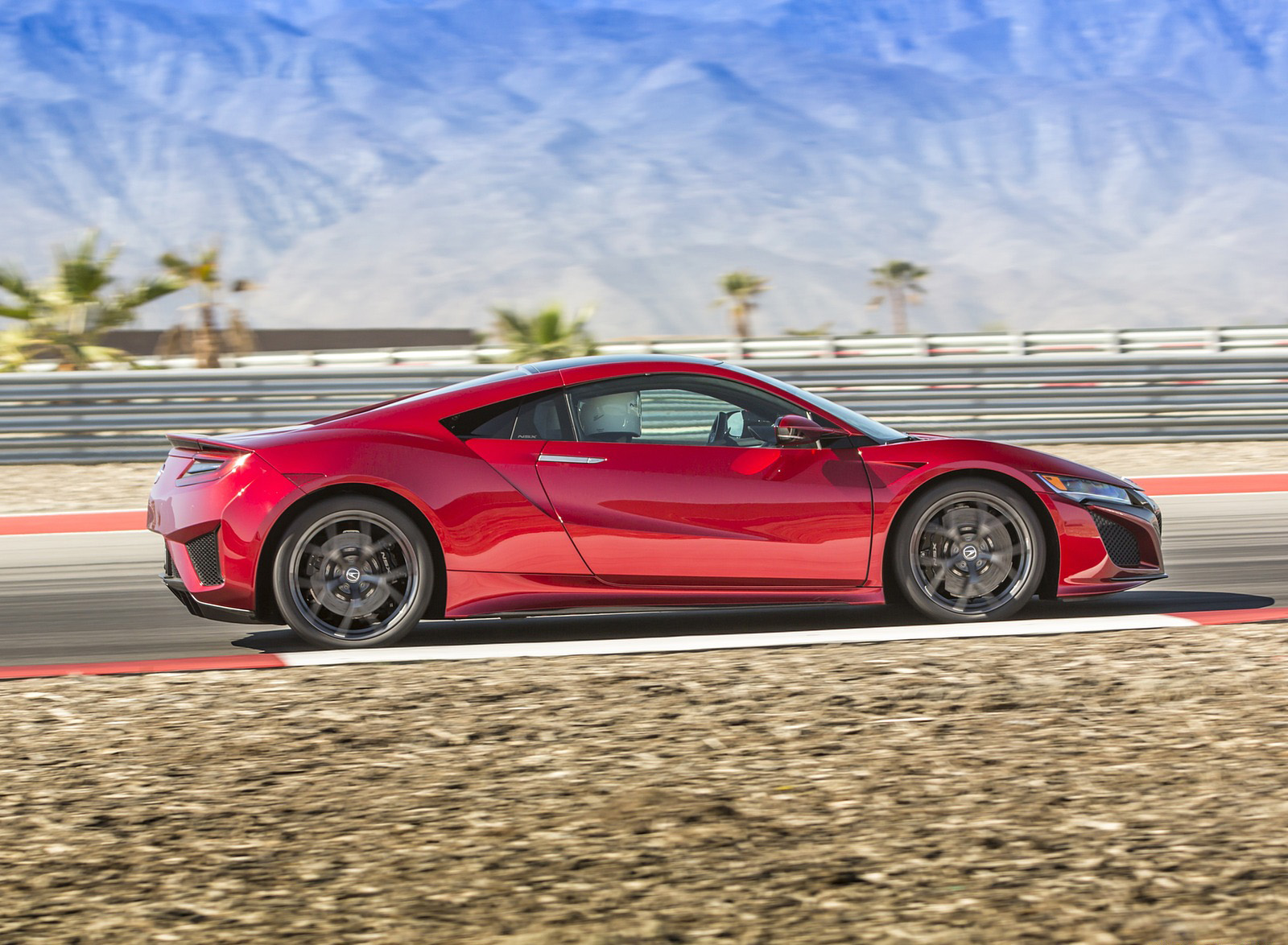 2017 Acura NSX Red Side Wallpapers #91 of 146