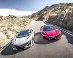 2017 Acura NSX Red and White Front Wallpapers  150x120 (12)