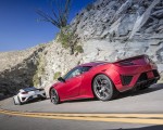 2017 Acura NSX Red and White Side Wallpapers 150x120 (24)