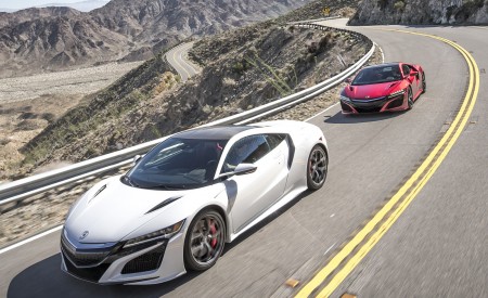 2017 Acura NSX Red and White Top Wallpapers 450x275 (13)