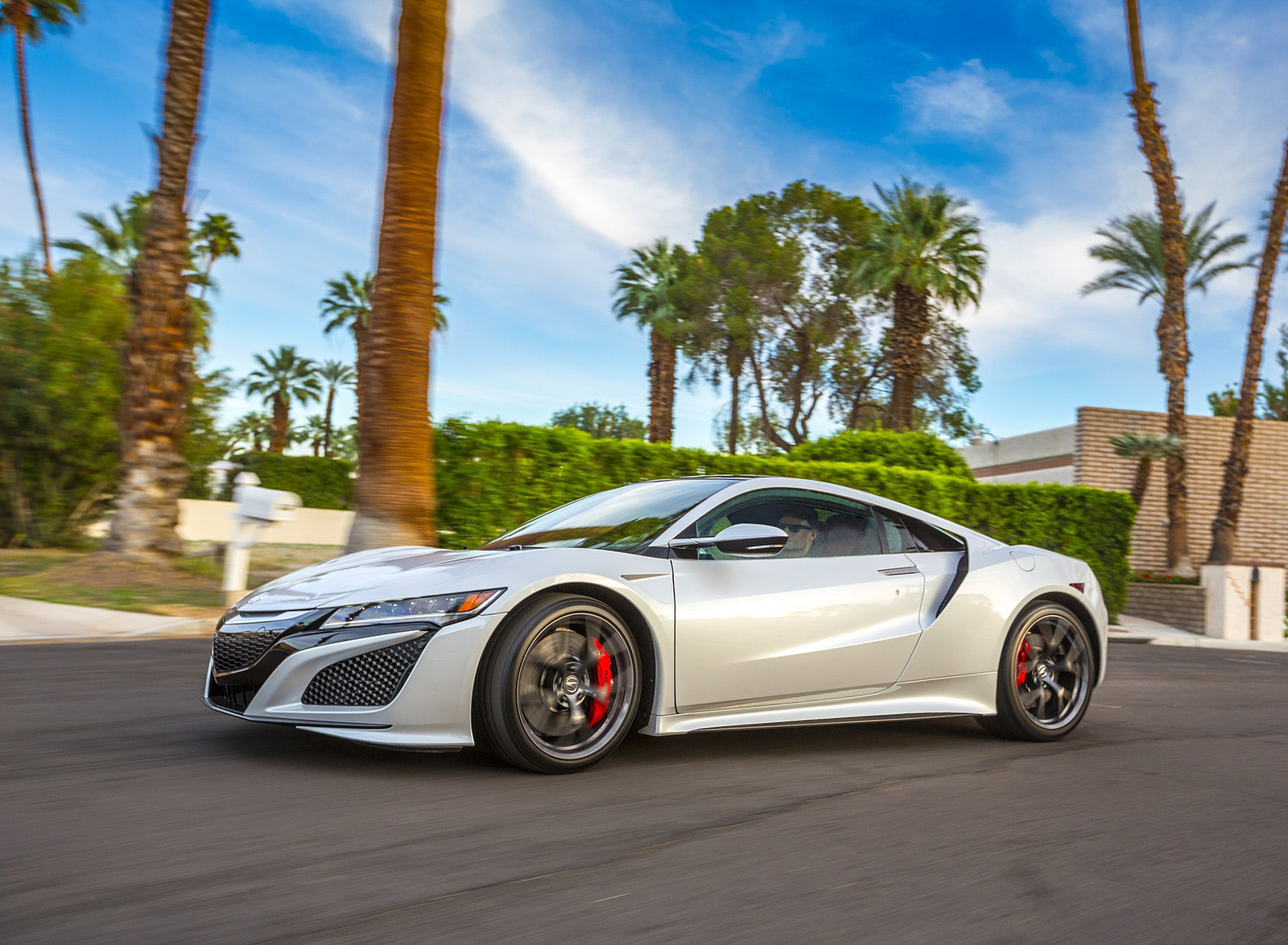 Acura NSX 2015 белая