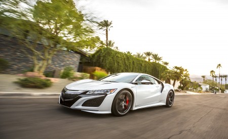 2017 Acura NSX White Front Three-Quarter Wallpapers  450x275 (37)
