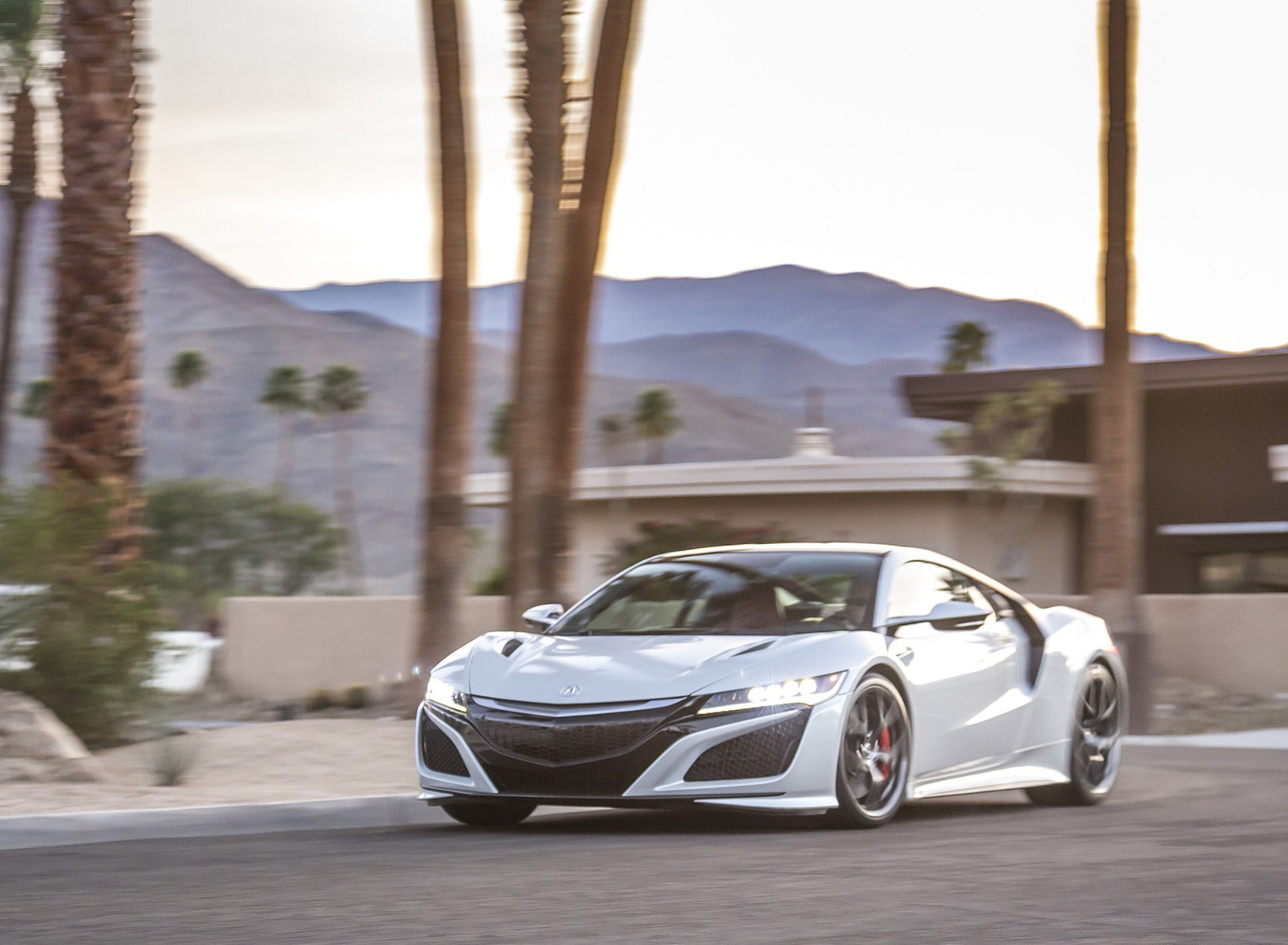 2017 Acura NSX White Front Three-Quarter Wallpapers #38 of 146