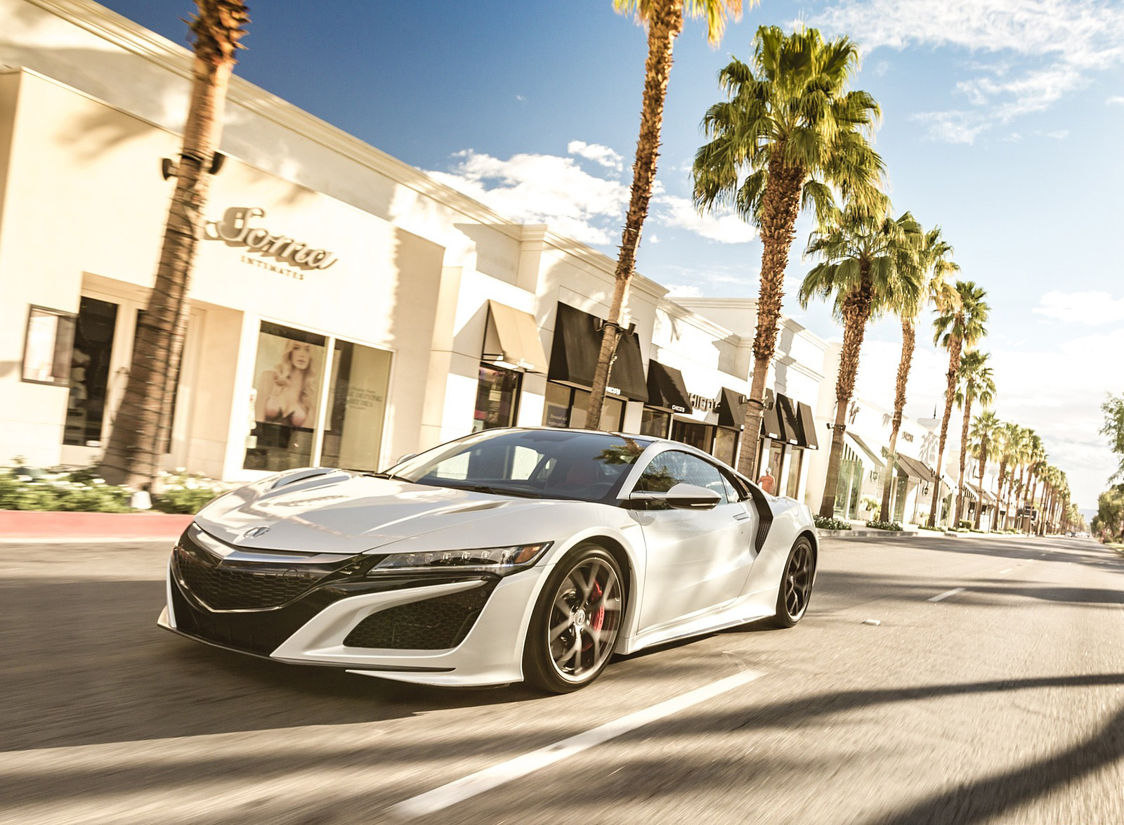 2017 Acura NSX White Front Three-Quarter Wallpapers #39 of 146