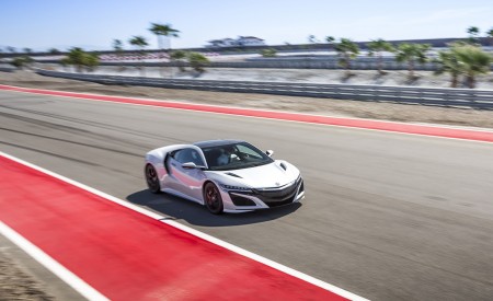 2017 Acura NSX White Front Wallpapers 450x275 (92)