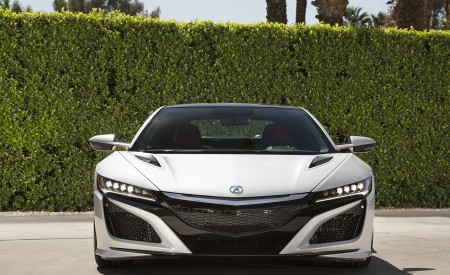 2017 Acura NSX White Front Wallpapers 450x275 (55)