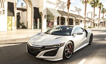 2017 Acura NSX White Front Wallpapers 450x275 (41)