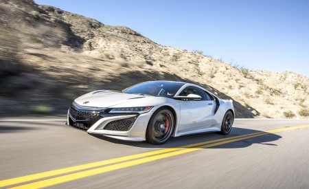 2017 Acura NSX White Front Wallpapers 450x275 (9)