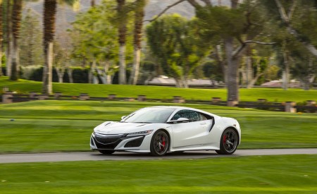 2017 Acura NSX White Front Wallpapers 450x275 (52)
