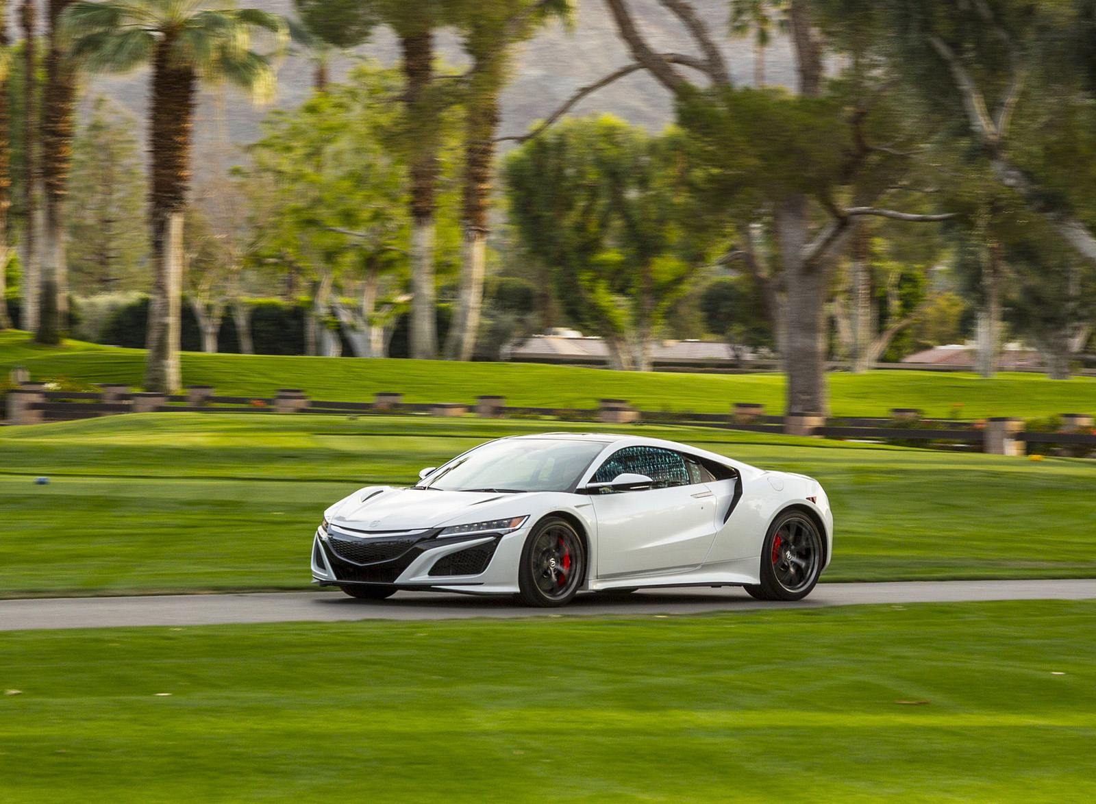 2017 Acura NSX White Front Wallpapers #52 of 146
