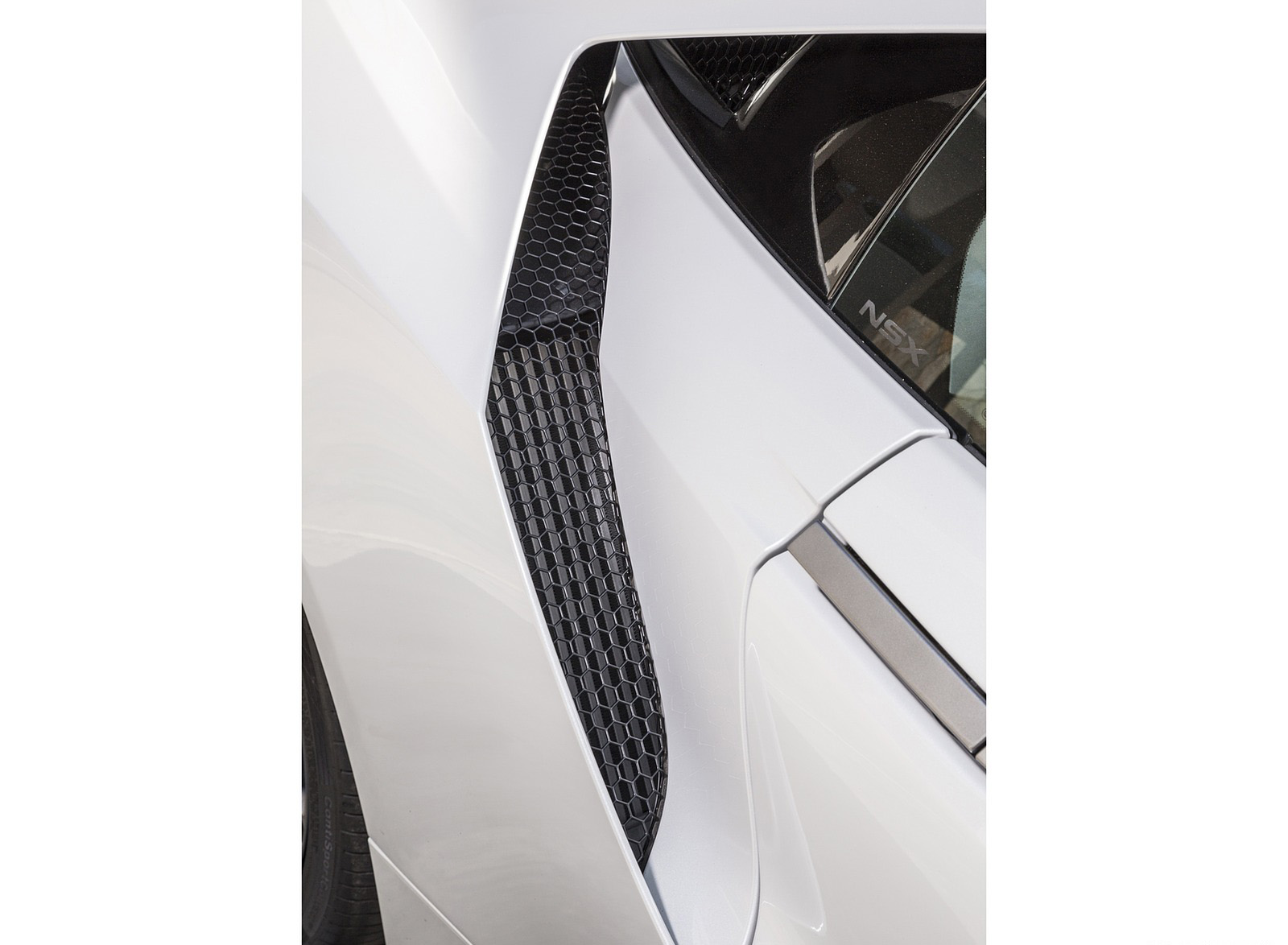 2017 Acura NSX White Side Vent Wallpapers #109 of 146